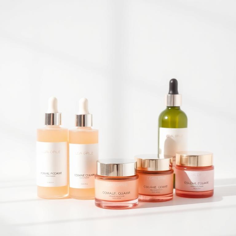 Skincare and beauty products